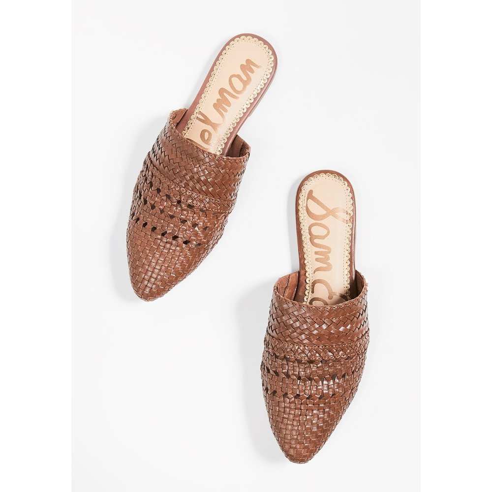 Sam Edelman Natalya Woven Leather Mules